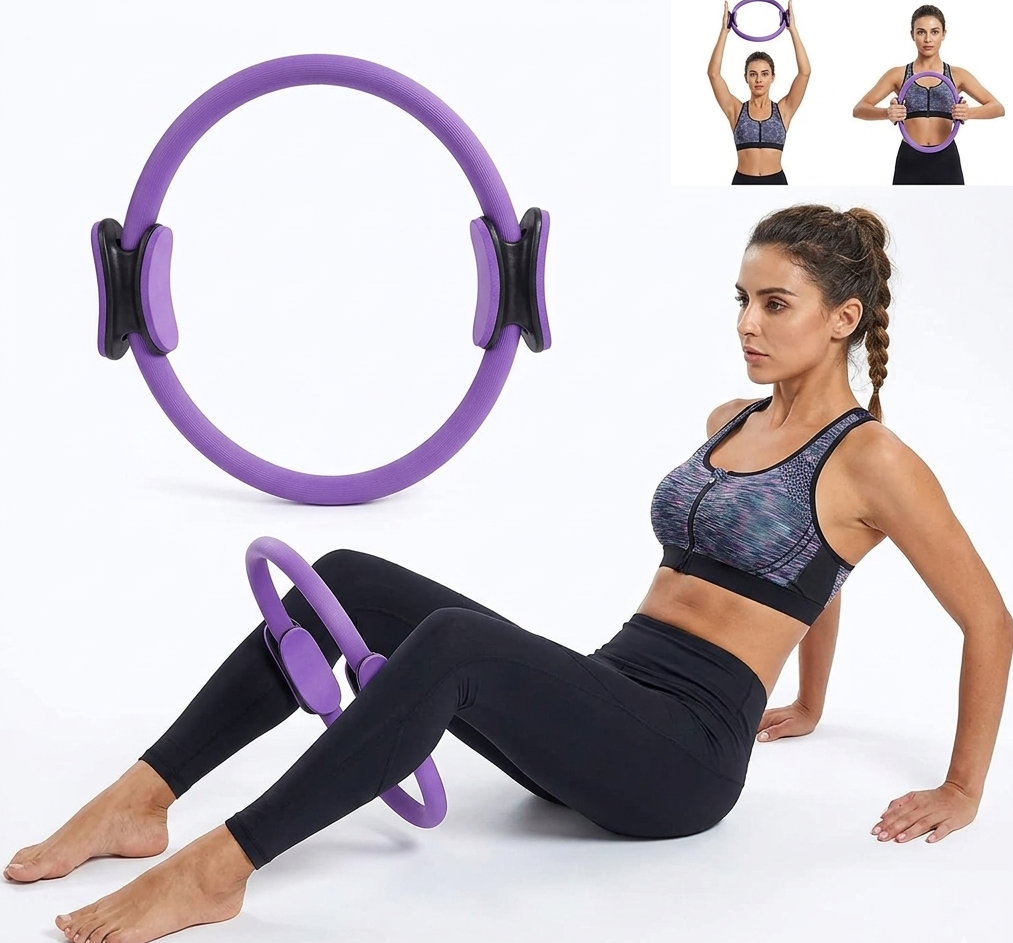 Pilates Motstandsring – Treningsring for Yoga, Pilates & Styrketrening