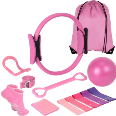 13-delers Yoga- & Pilates-sett
