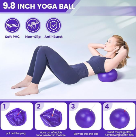 13-delers Yoga- & Pilates-sett