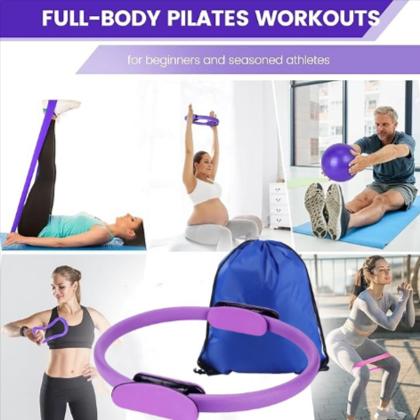 13-delers Yoga- & Pilates-sett