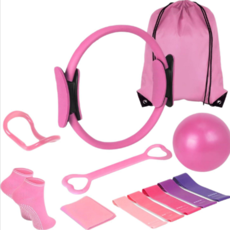 13-delers Yoga- & Pilates-sett