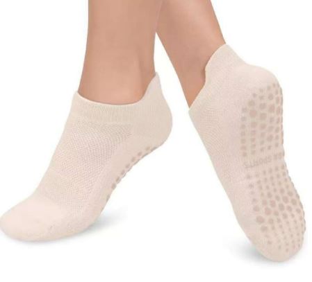 Pilates Grip-Sokker – Sklisikre Treningssokker for Yoga & Pilates