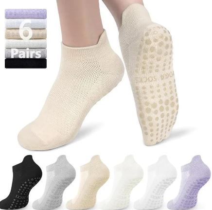 Pilates Grip-Sokker – Sklisikre Treningssokker for Yoga & Pilates
