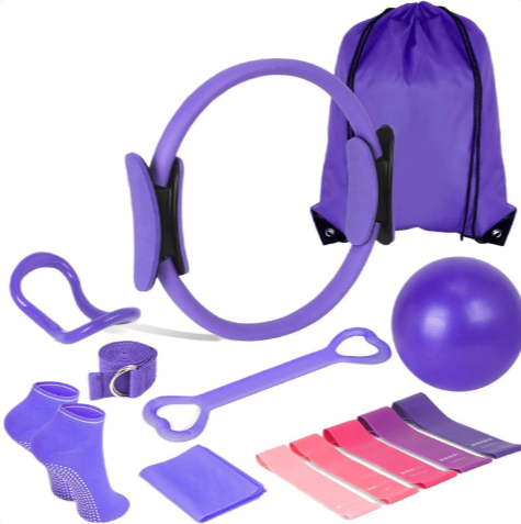 13-delers Yoga- & Pilates-sett